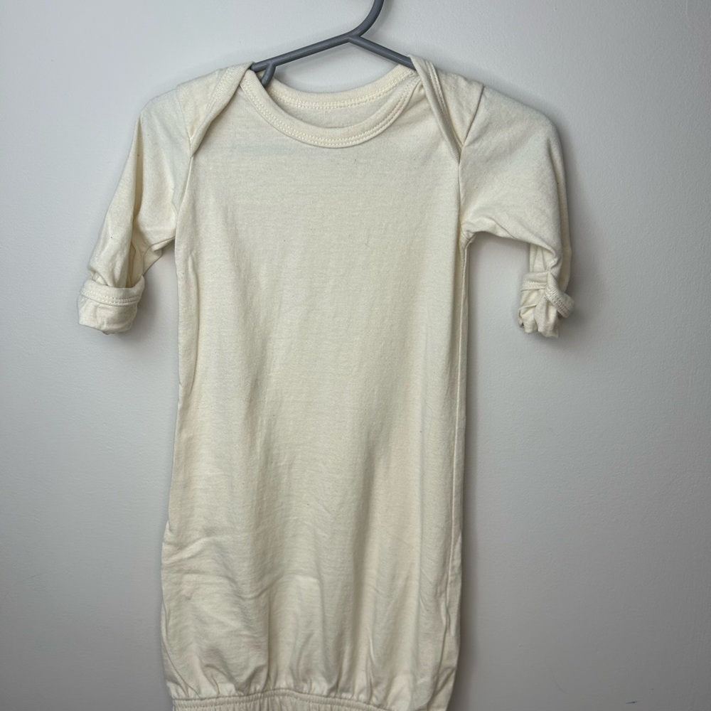 Mini Mioche Cream Baby Sleep Gown